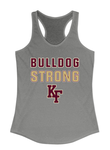 King's Fork Bulldogs KF Strong #2 Women's Tank Top