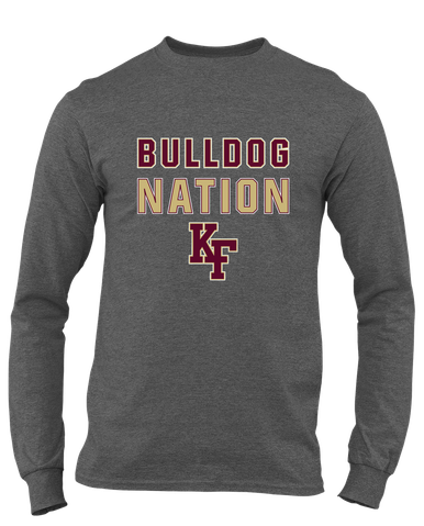 King's Fork Bulldogs KF Nation #2 Men's Premium LS T-Shirt