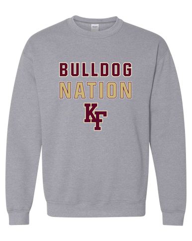 King's Fork Bulldogs KF Nation #2 Men's Sweatshirt