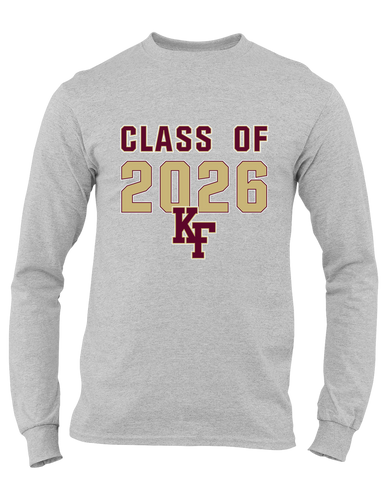 King's Fork Bulldogs KF Class of 2026 Men's Premium LS T-Shirt