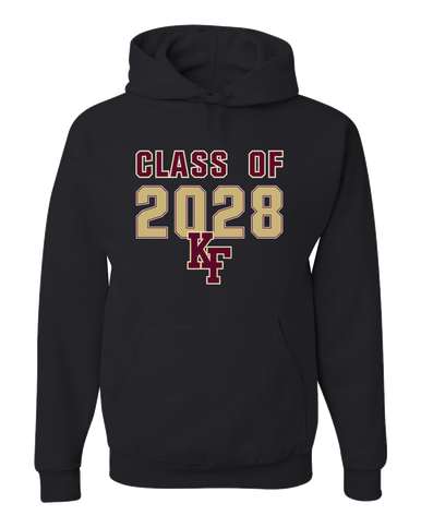 King's Fork Bulldogs KF Class of 2028 Men's Premium Hoodie