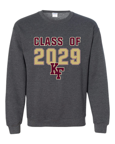 King's Fork Bulldogs KF Class of 2029 Men's Sweatshirt