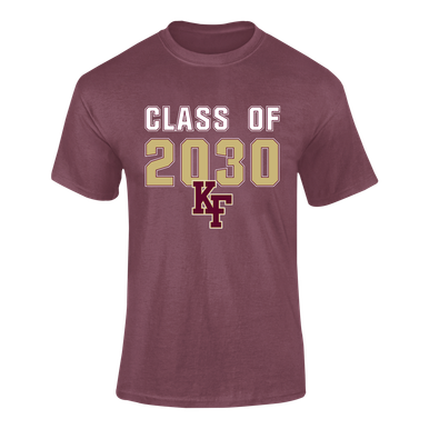 King's Fork Bulldogs KF Class of 2030 Men's SS T-Shirt