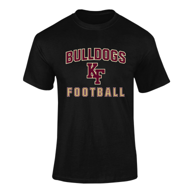 King's Fork Bulldogs KF Football #1 Men's SS T-Shirt