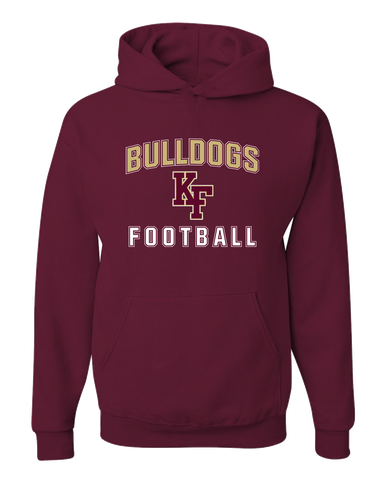 King's Fork Bulldogs KF Football #1 Men's Premium Hoodie