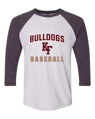 King's Fork Bulldogs KF Baseball #1 Men's Baseball T-Shirt