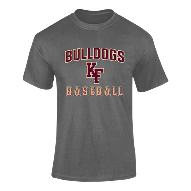 King's Fork Bulldogs KF Baseball #1 Men's SS T-Shirt