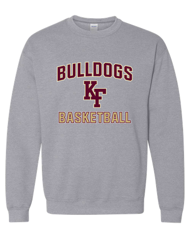 King's Fork Bulldogs KF Basketball #1 Men's Sweatshirt
