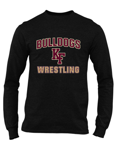 King's Fork Bulldogs KF Wrestling Men's Premium LS T-Shirt