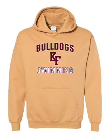 King's Fork Bulldogs KF Swimming Men's Hoodie