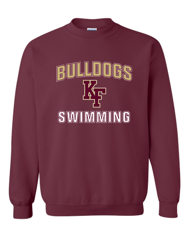 King's Fork Bulldogs KF Swimming Men's Sweatshirt