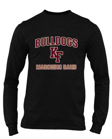 King's Fork Bulldogs KF Marching Band Men's LS T-Shirt