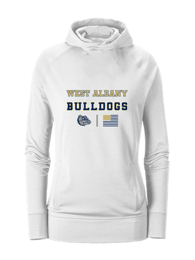 West Albany Bulldogs Spirit Flag Women's Hoodie