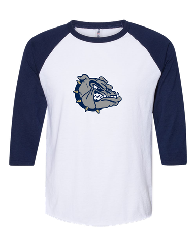 West Albany Bulldogs Mascot #1 Women's Baseball T-Shirt