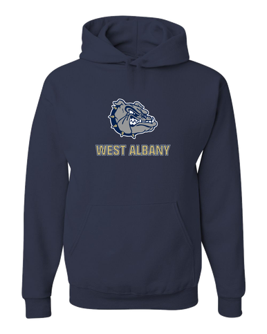 West Albany Bulldogs Mascot #2 Men's Premium Hoodie