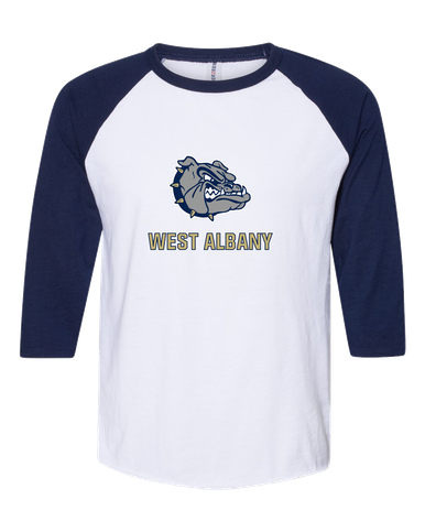 West Albany Bulldogs Mascot #2 Men's Baseball T-Shirt