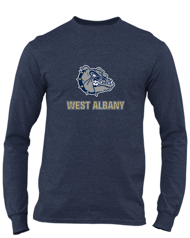 West Albany Bulldogs Mascot #2 Men's Premium LS T-Shirt