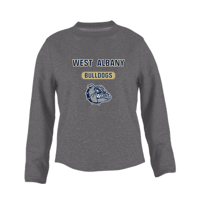 West Albany Bulldogs Mascot #3 Women's Sweatshirt