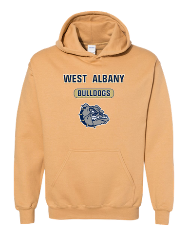 West Albany Bulldogs Mascot #3 Men's Hoodie