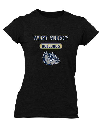West Albany Bulldogs Mascot #3 Women's SS T-Shirt