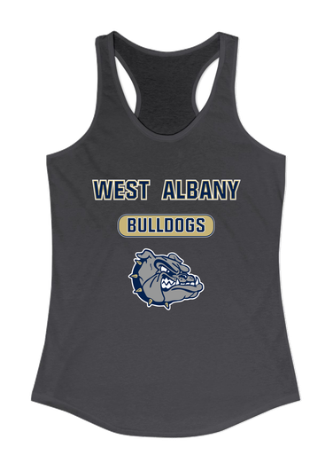 West Albany Bulldogs Mascot #3 Women's Tank Top