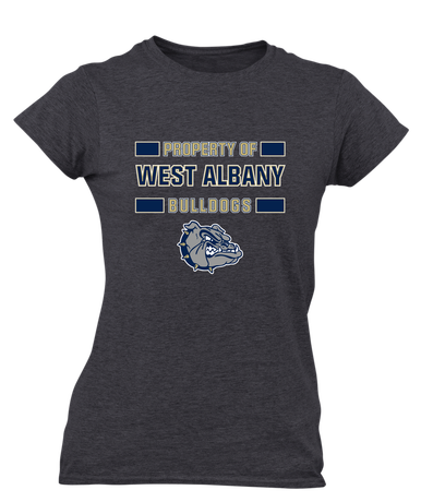 West Albany Bulldogs Property Of Women's SS T-Shirt