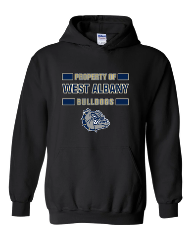 West Albany Bulldogs Property Of Men's Hoodie