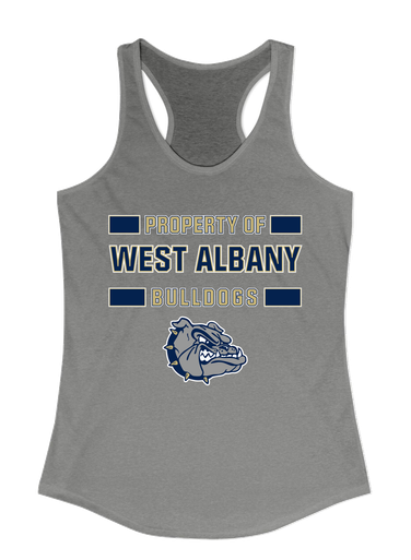 West Albany Bulldogs Property Of Women's Tank Top
