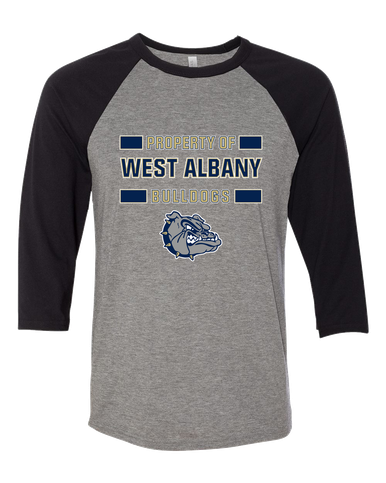 West Albany Bulldogs Property Of Women's Baseball T-Shirt
