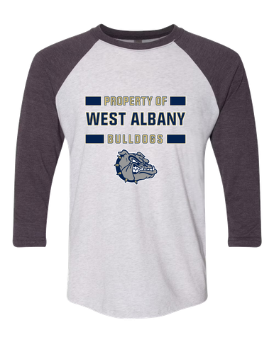 West Albany Bulldogs Property Of Men's Baseball T-Shirt