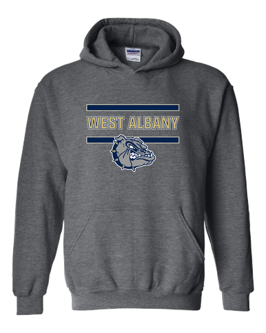 West Albany Bulldogs Mascot #4 Men's Hoodie