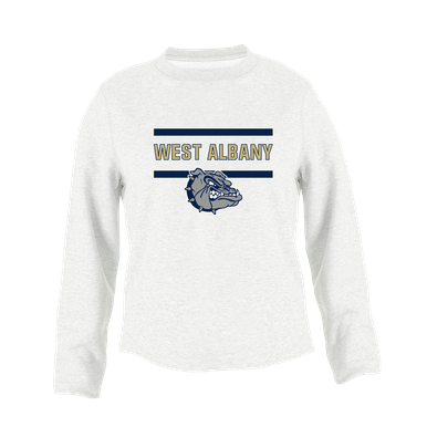 West Albany Bulldogs Mascot #4 Women's Sweatshirt
