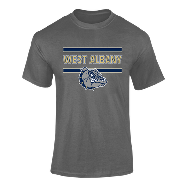 West Albany Bulldogs Mascot #4 Men's SS T-Shirt
