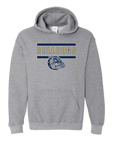 West Albany Bulldogs Mascot #5 Men's Hoodie