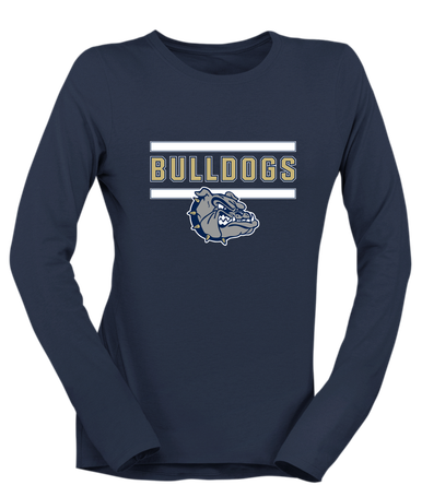 West Albany Bulldogs Mascot #5 Women's Premium LS T-Shirt