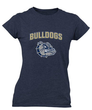 West Albany Bulldogs Mascot #6 Women's SS T-Shirt