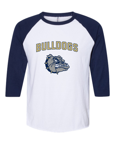 West Albany Bulldogs Mascot #6 Men's Baseball T-Shirt