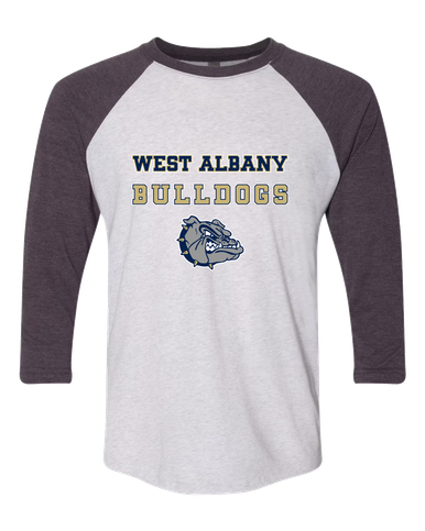 West Albany Bulldogs Spirit Women's Baseball T-Shirt