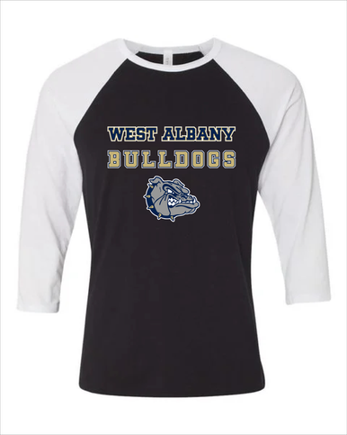 West Albany Bulldogs Spirit Men's Baseball T-Shirt