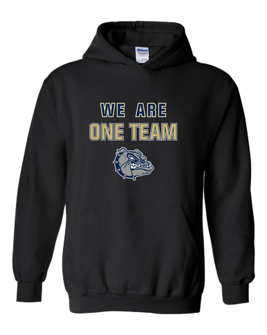 West Albany Bulldogs We Are One Team Men's Hoodie