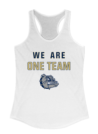 West Albany Bulldogs We Are One Team Women's Tank Top
