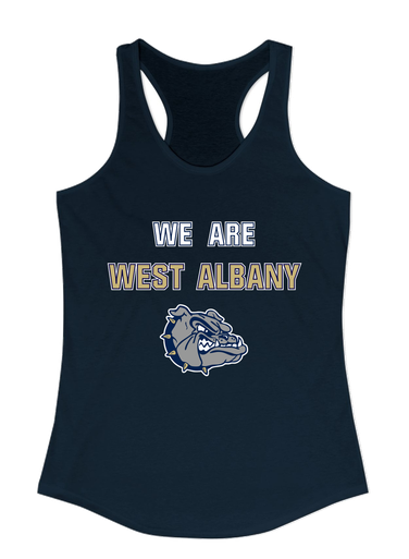 West Albany Bulldogs We Are Women's Tank Top
