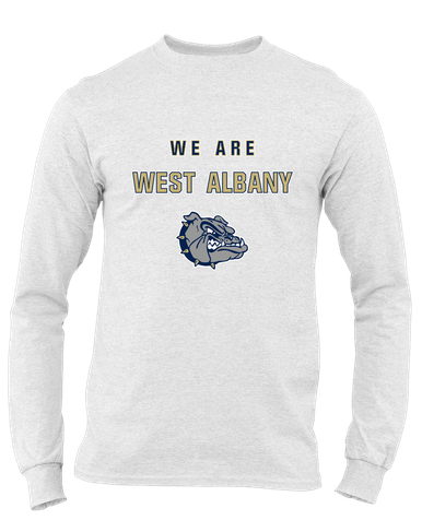 West Albany Bulldogs We Are Men's LS T-Shirt
