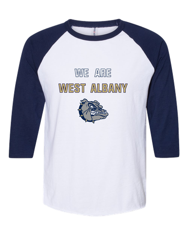 West Albany Bulldogs We Are Women's Baseball T-Shirt