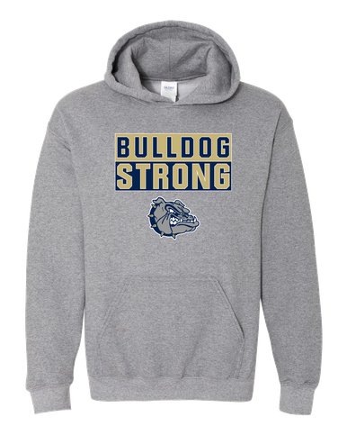 West Albany Bulldogs Strong #1 Men's Hoodie