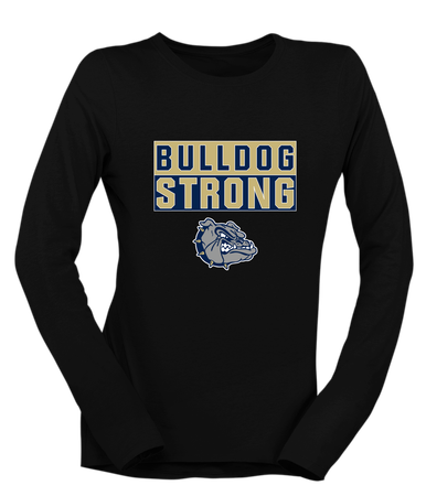 West Albany Bulldogs Strong #1 Women's LS T-Shirt