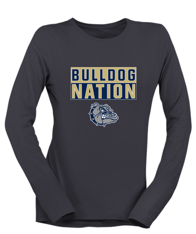 West Albany Bulldogs Nation #1 Women's LS T-Shirt