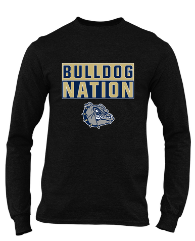 West Albany Bulldogs Nation #1 Men's LS T-Shirt