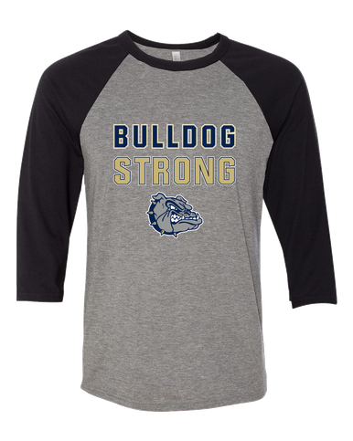 West Albany Bulldogs Strong #2 Women's Baseball T-Shirt