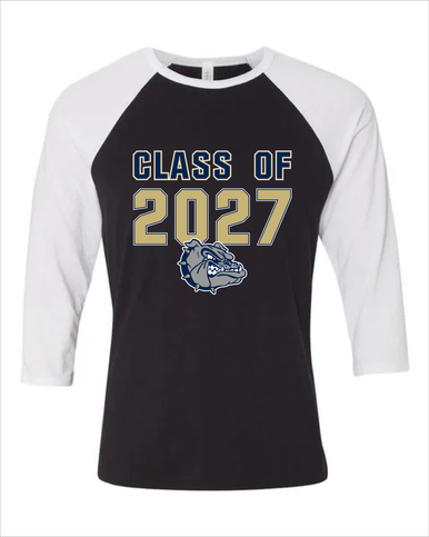 West Albany Bulldogs Class of 2027 Women's Baseball T-Shirt